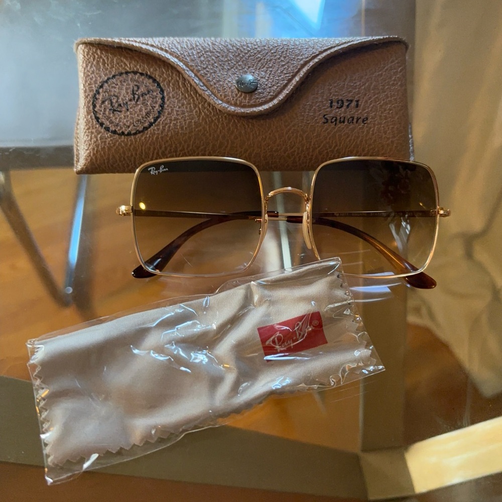 RayBan 1971 Light Brown Ombré Sunglasses